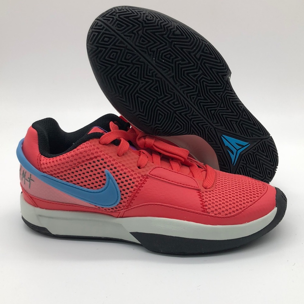 Mens Nike JA 1 White/Red/Blue DR8785-800 NwOB